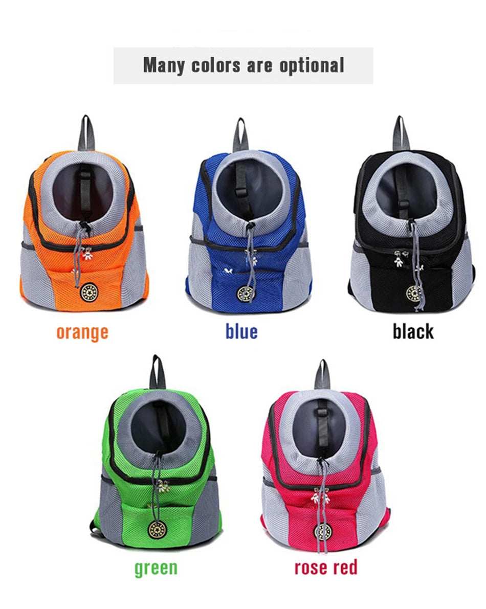 Reflective Front Pack Pet Carrier for Hiking & Outdoors