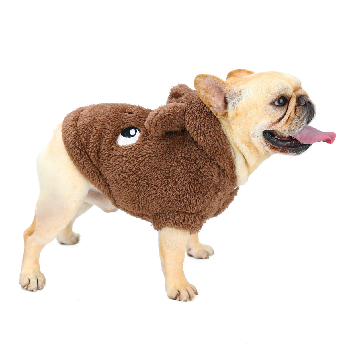 Winter Dog Hoodie Coat - product detail view