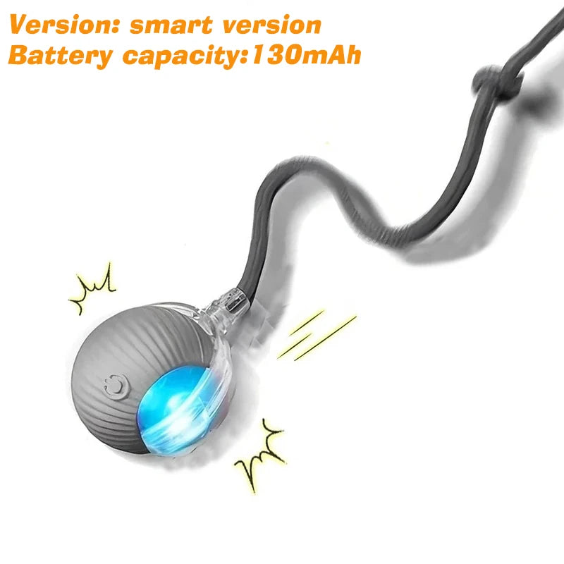 Automatic Rolling Ball Cat Toy – Rechargeable Smart Toy