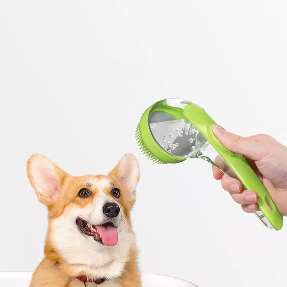 Pet Bath Massage Brush - product detail view