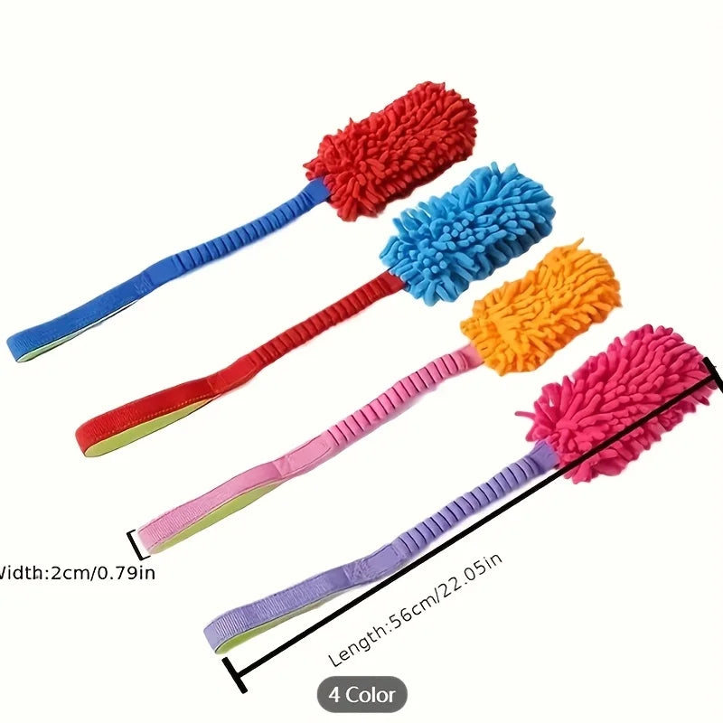 Rope Tug Toy for Aggressive Chewers - dog chewing on rope toy handle