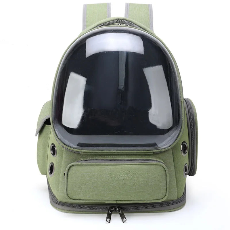 Transparent Travel Backpack Carrier for Cats & Small Dogs