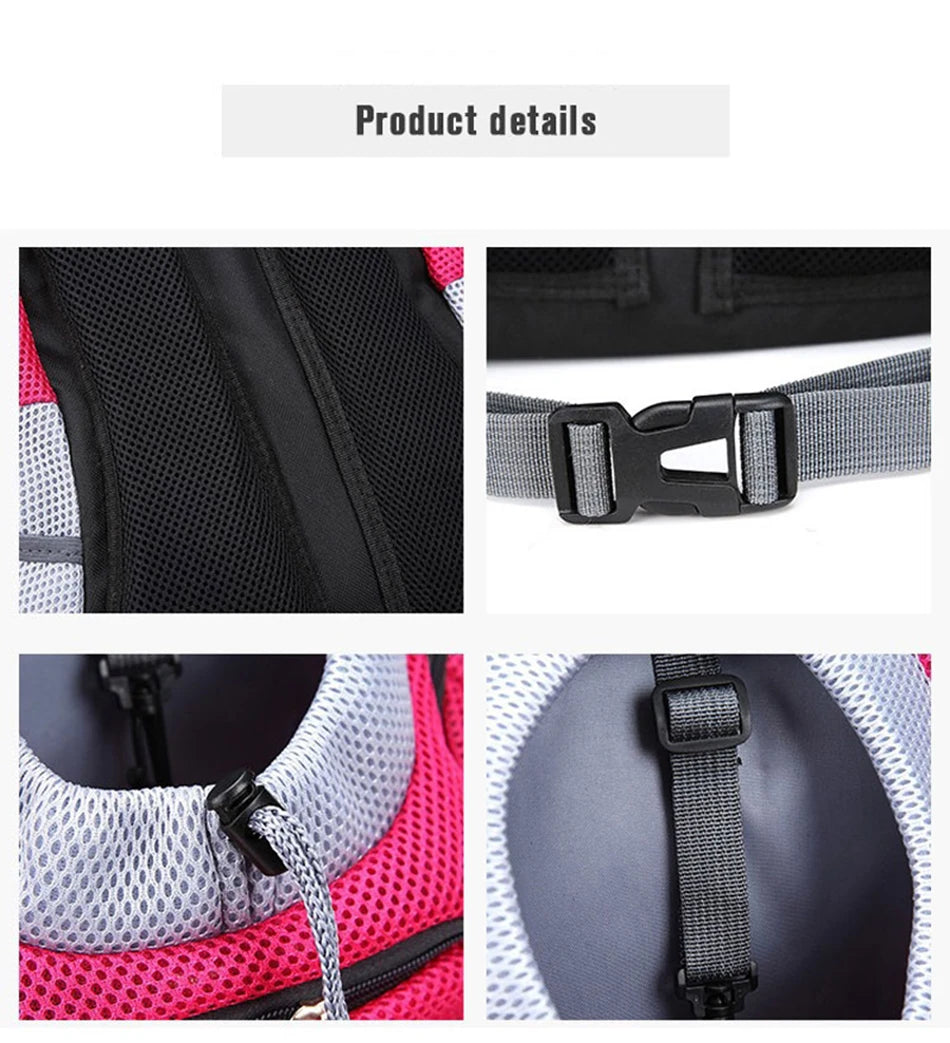 Reflective Front Pack Pet Carrier - product detail view
