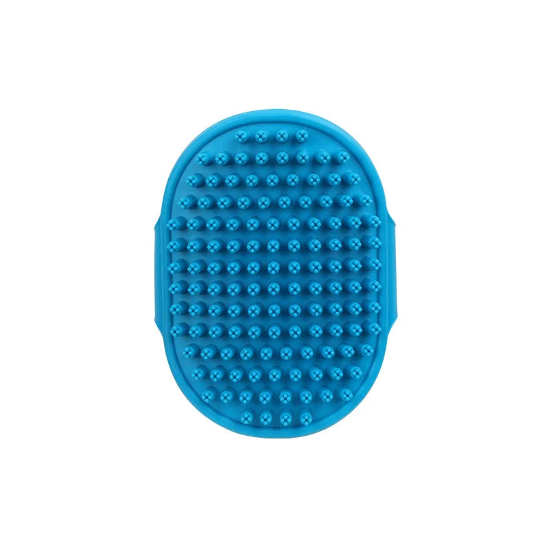 Rubber Bristle Grooming Comb – Shedding & Massage Brush