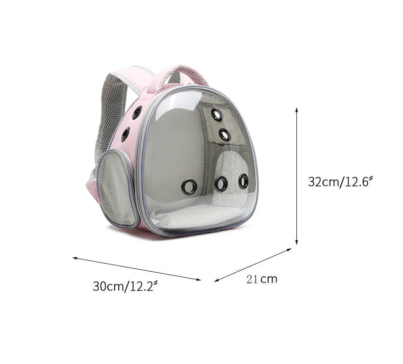 Breathable Small Animal Carrier Backpack - product detail view