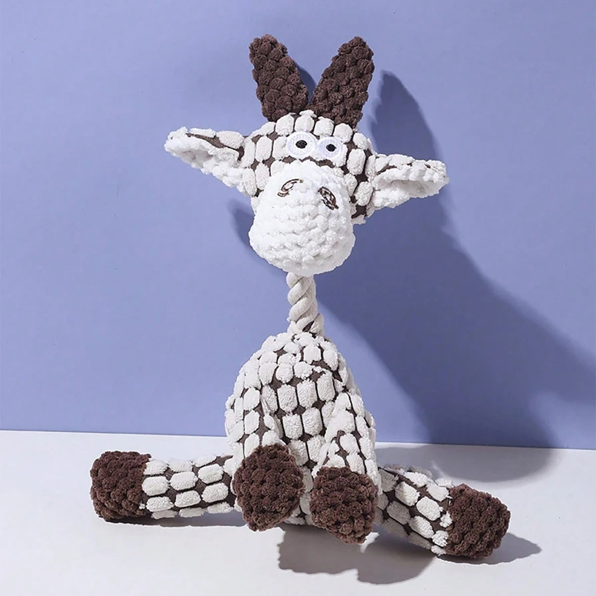 Squeaky Donkey Plush Toy for Dogs - product detail view