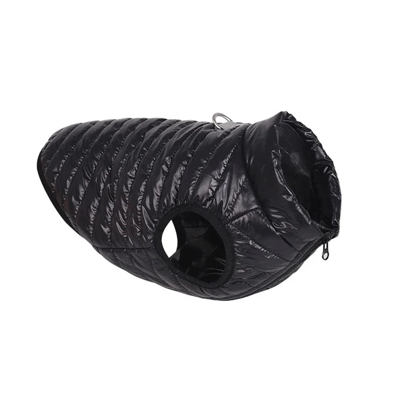 Padded Winter Dog Coat - product detail view