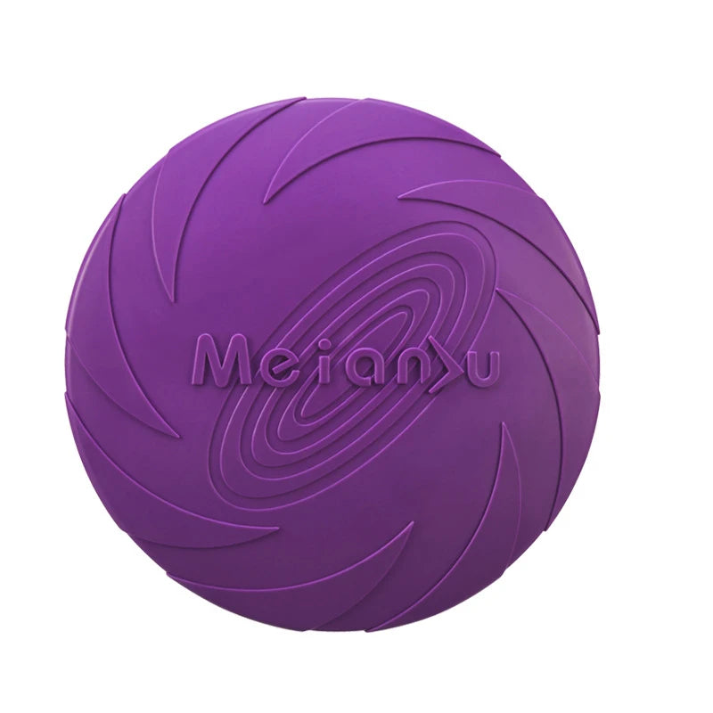 Silicone Flying Disc Dog Toy - product detail view