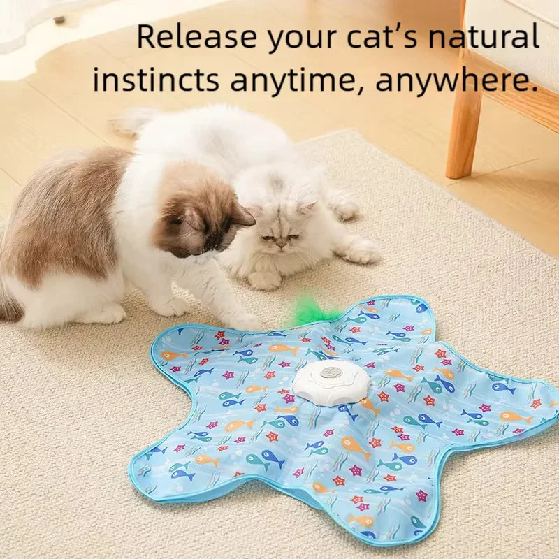 Interactive Hunting Carpet Cat Toy - product detail view