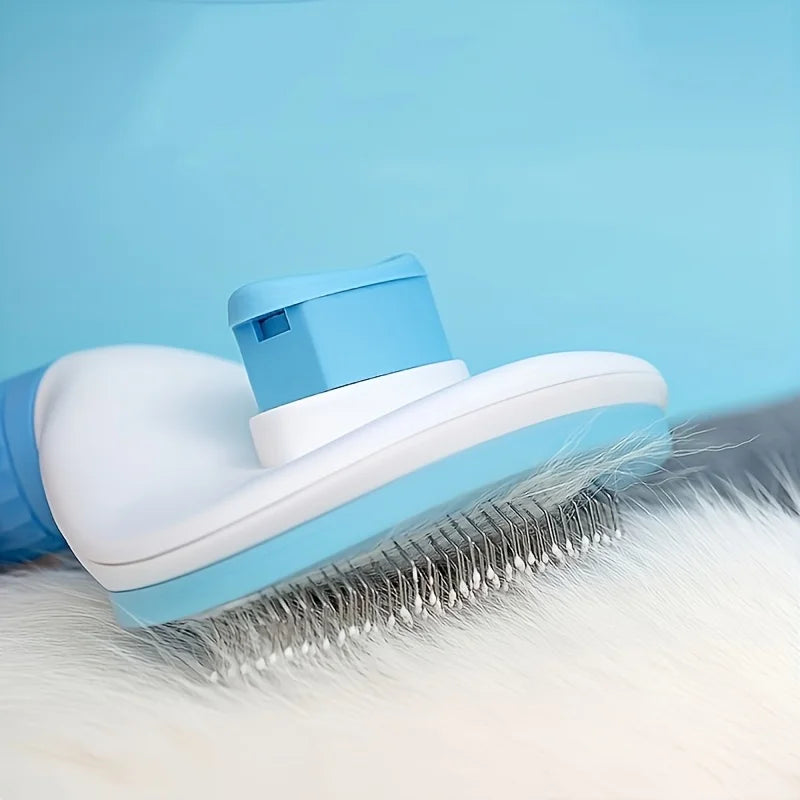 Self-Cleaning Grooming Brush - product detail view