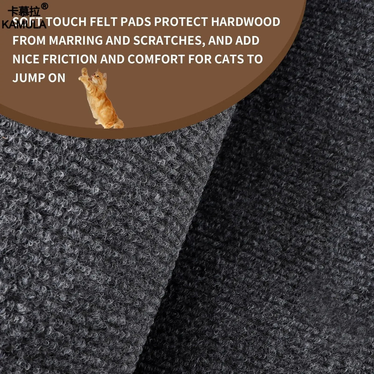 Self-Adhesive Cat Scratching Mat - product detail view