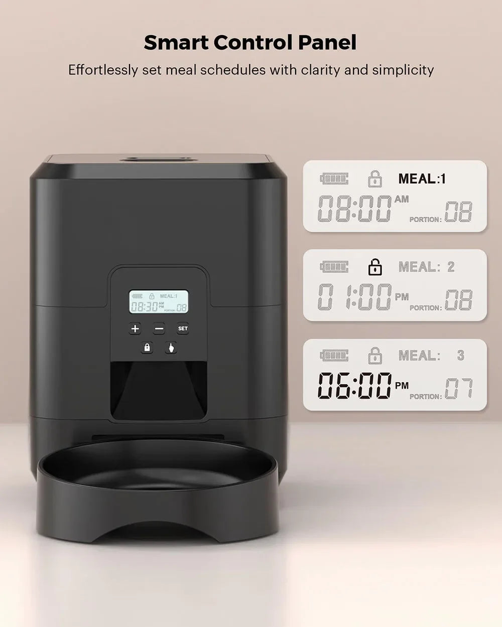 Smart Automatic Pet Feeder - product detail view