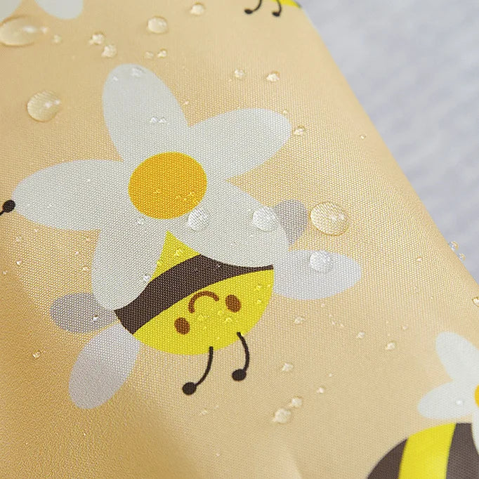 Cartoon Print Dog Raincoat - product detail view