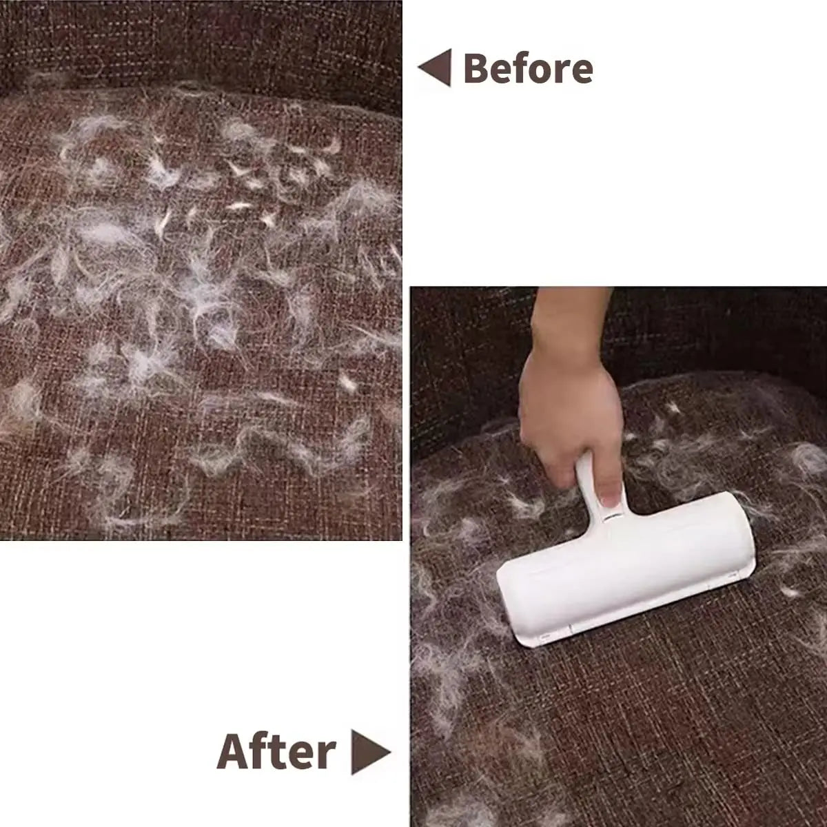 Self-Cleaning Pet Hair Remover Roller - product detail view