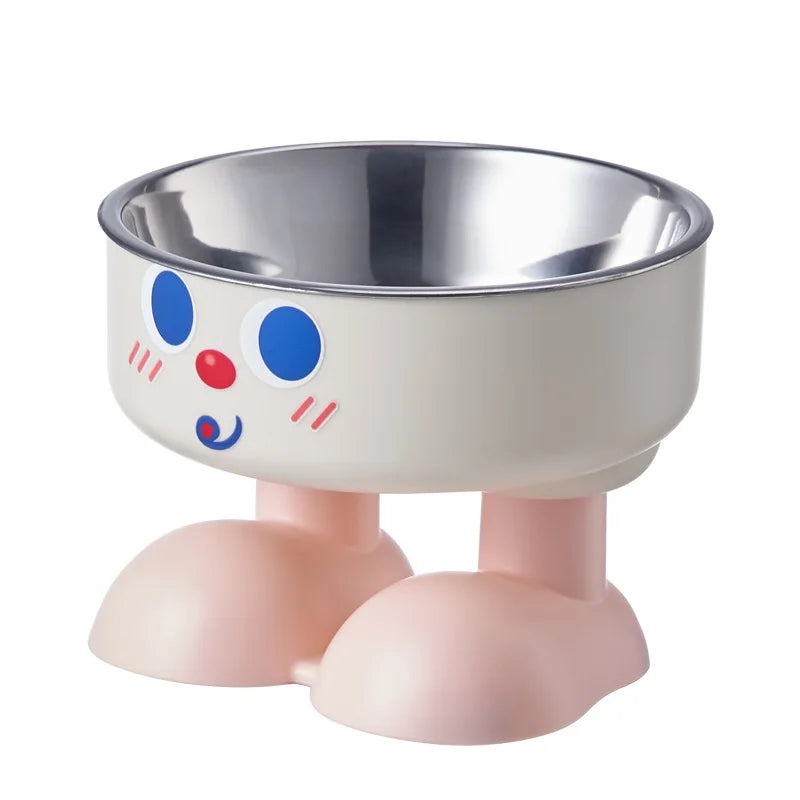 Elevated Stainless Steel Pet Bowl - product detail view