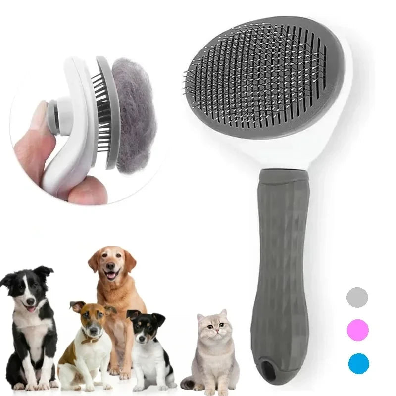 Self-Cleaning Deshedding Brush - main product photo