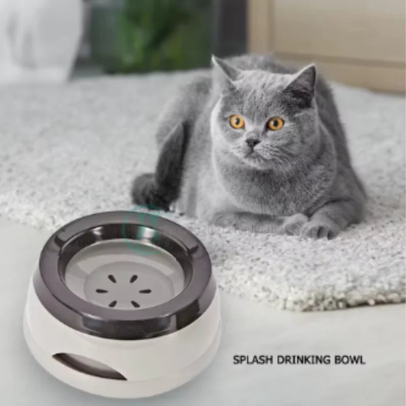 Floating No-Spill Pet Water Bowl - product detail view