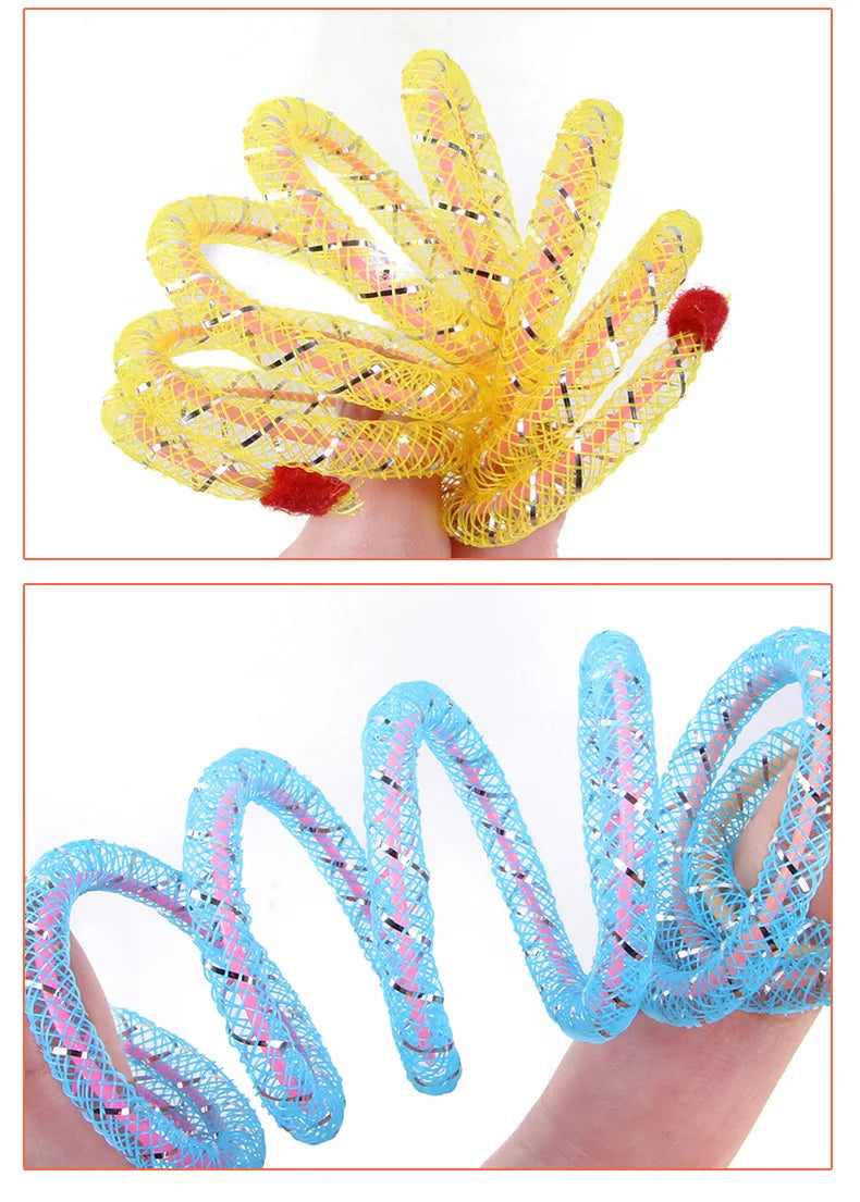 Coil Spring Cat Toy – Bouncy Kitten Play Springs