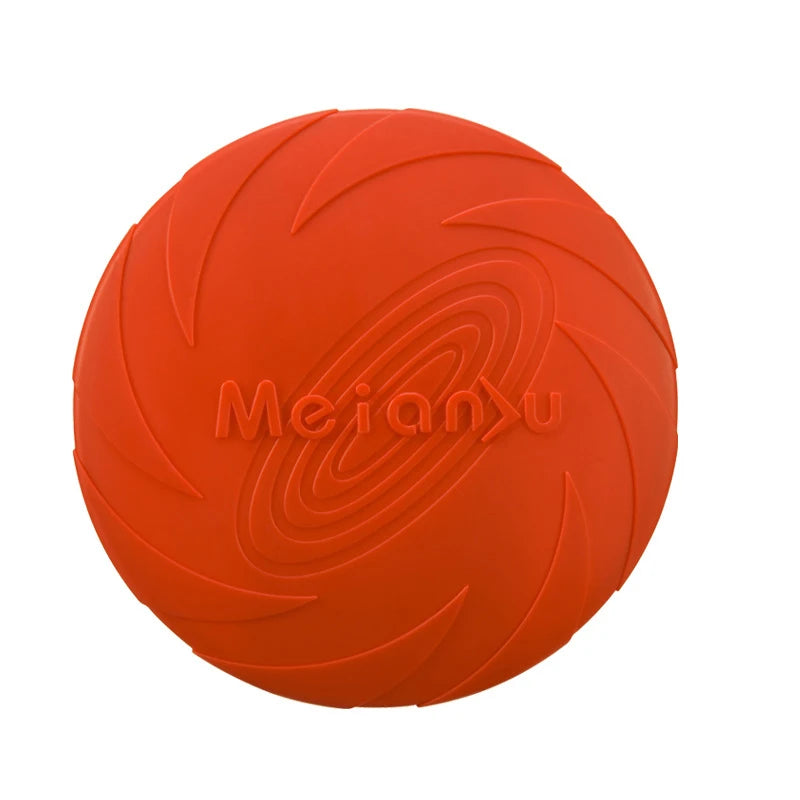 Silicone Flying Disc Dog Toy – Durable Outdoor Fetch Toy