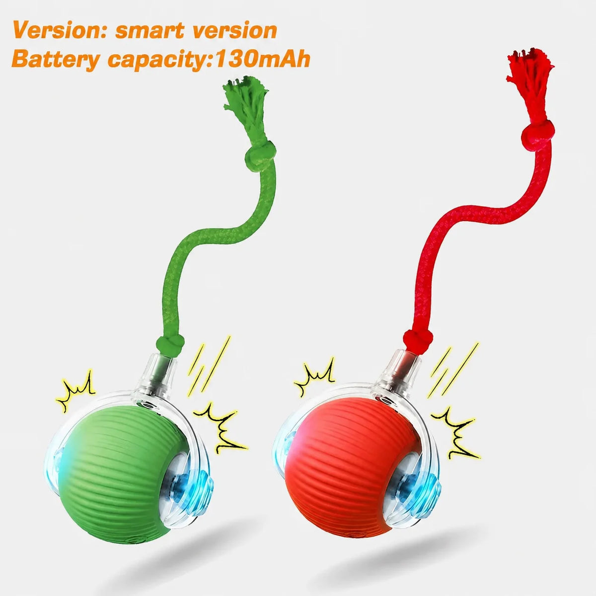 Automatic Rolling Ball Cat Toy – Rechargeable Smart Toy