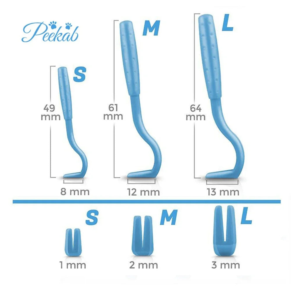 Tick Removal Tweezers for Pets - product detail view