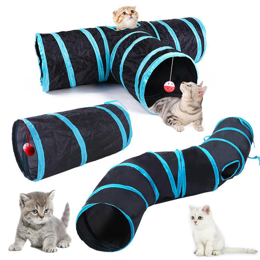 Foldable Cat Play Tunnel - main product photo