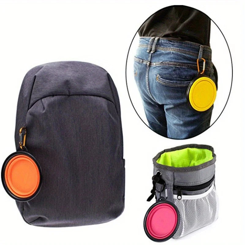 Folding Travel Bowl for Dogs - product detail view