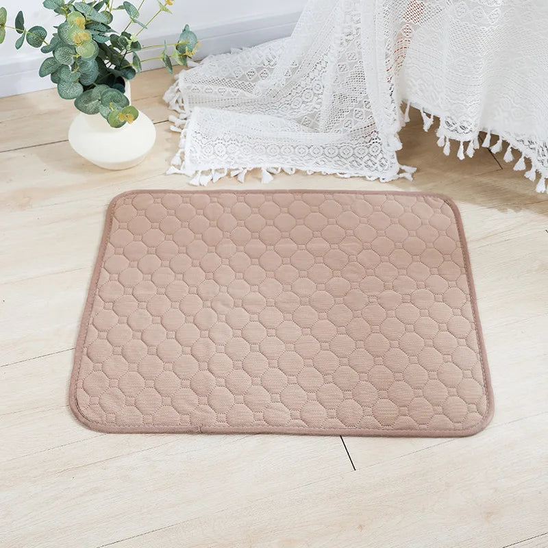 Reusable Washable Puppy Training Pad – Absorbent Pet Mat