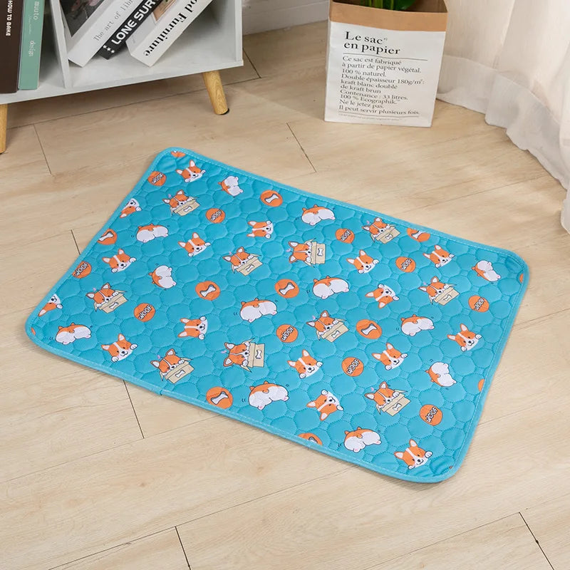 Reusable Washable Puppy Training Pad – Absorbent Pet Mat