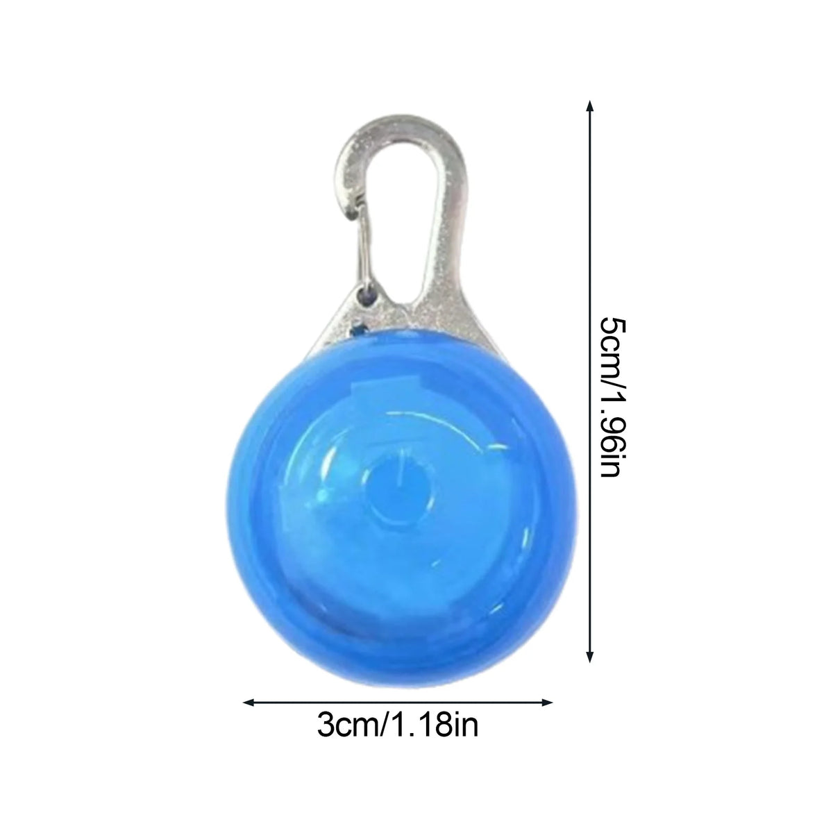 LED Glow Pendant for Collars - product detail view
