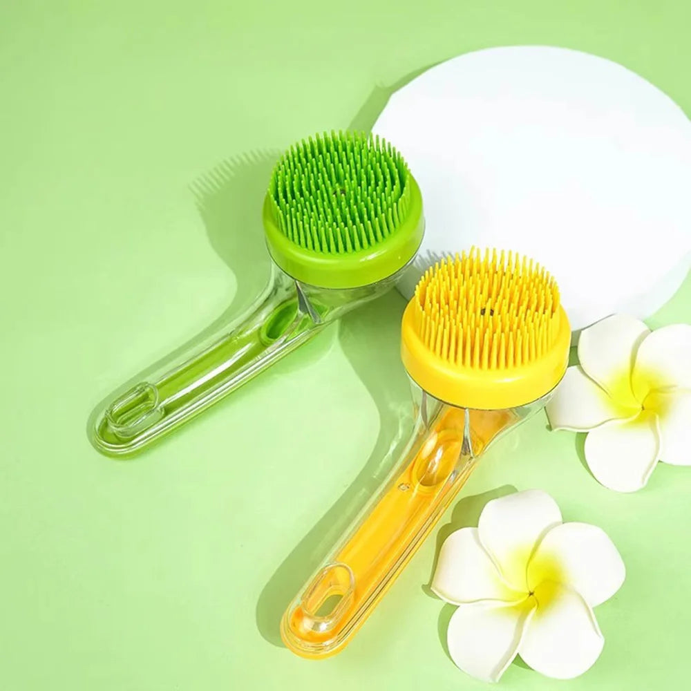 Pet Bath Massage Brush - product detail view