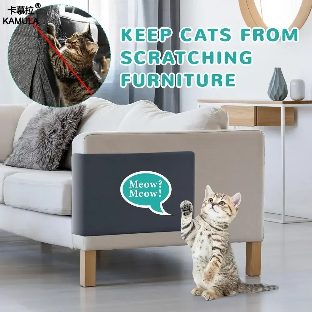 Self-Adhesive Cat Scratching Mat – Furniture Protector
