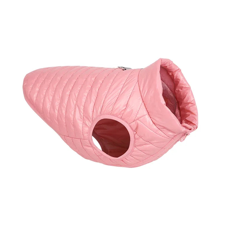 Padded Winter Dog Coat - product detail view