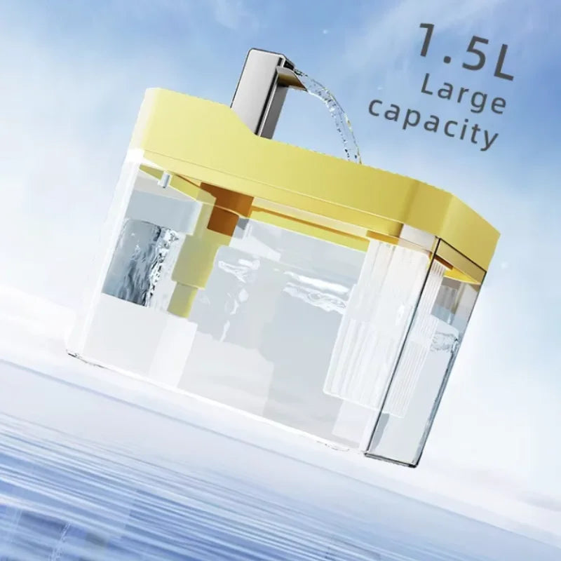 Cat Water Fountain – Filtered Circulating Pet Dispenser
