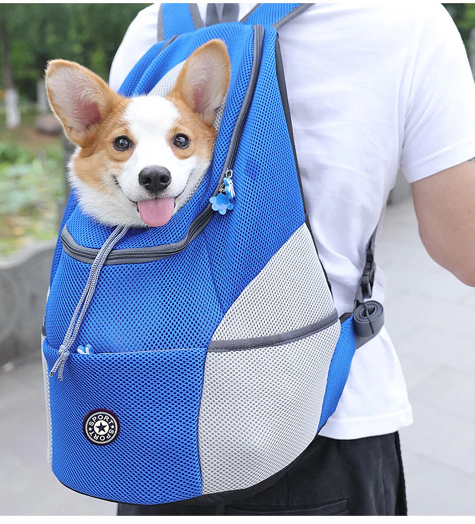 Reflective Front Pack Pet Carrier for Hiking & Outdoors