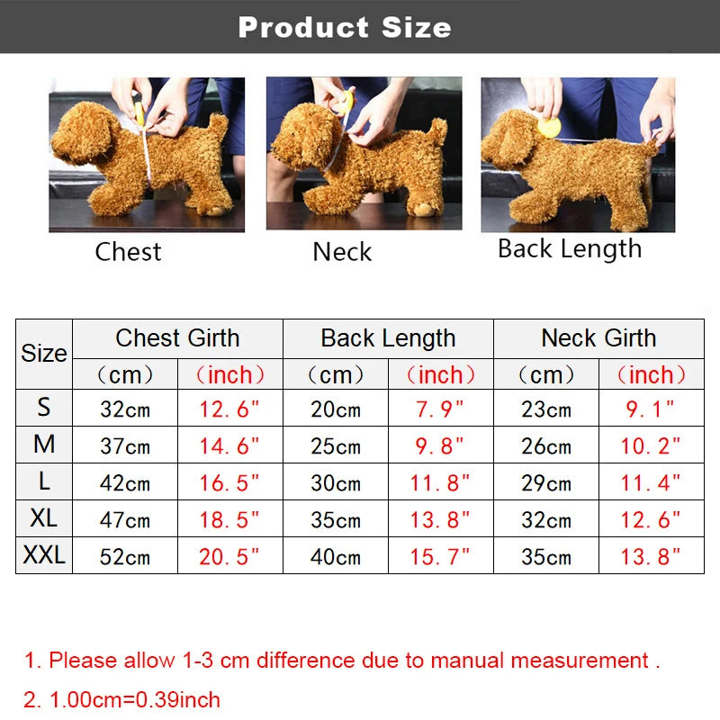 Fleece Winter Sweater for Small Dogs - product detail view