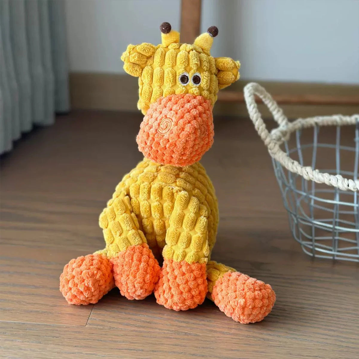 Squeaky Donkey Plush Toy for Dogs – Soft Chew Toy