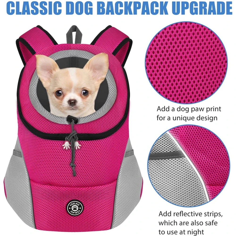 Reflective Front Pack Pet Carrier - product detail view