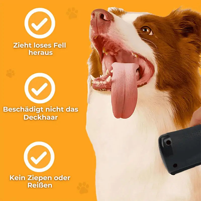 Professional Pet Deshedding Brush – Ergonomic Groom Tool