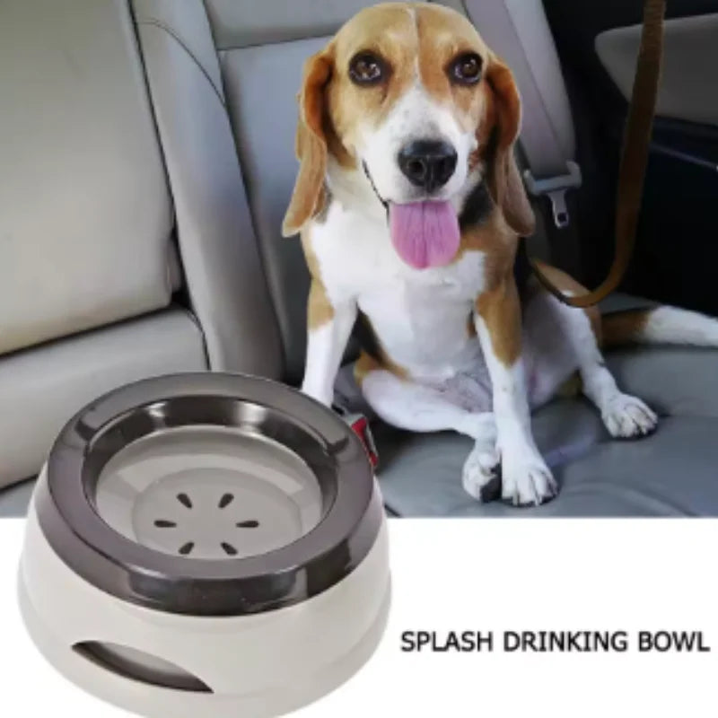 Floating No-Spill Pet Water Bowl - product detail view