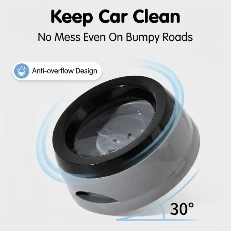 Floating No-Spill Pet Water Bowl