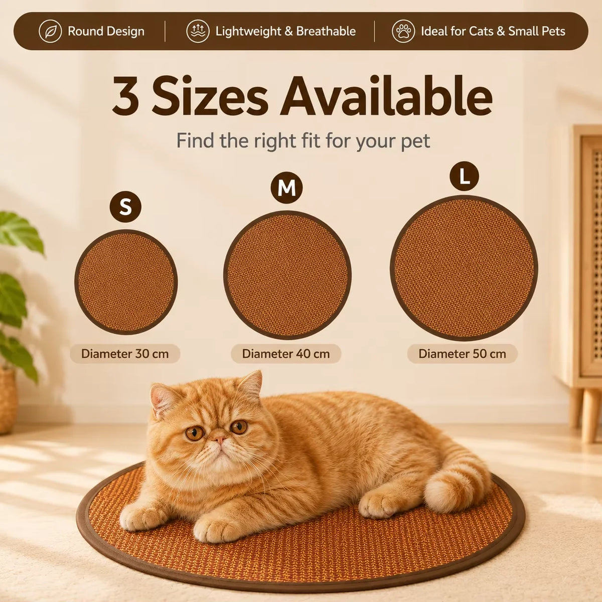 Breathable Cooling Pad for Pets - product detail view