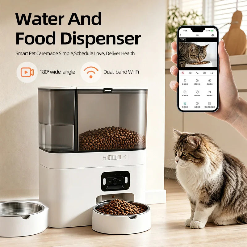 WiFi Automatic Pet Feeder with Camera - main product photo