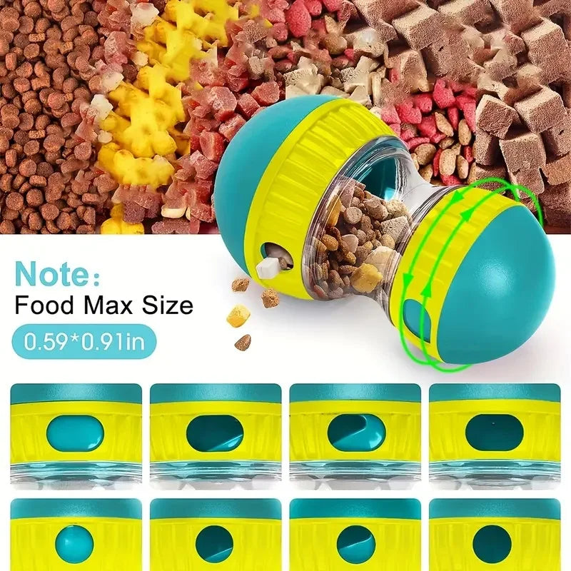 Interactive Slow Feeder Toy for Dogs - dog eating from slow feeder