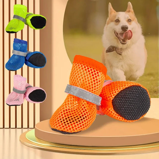 Non-Slip Dog Boots Set of 4 - main product photo