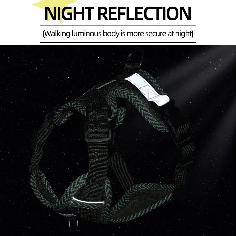 Reflective Harness & Leash Set - product detail view