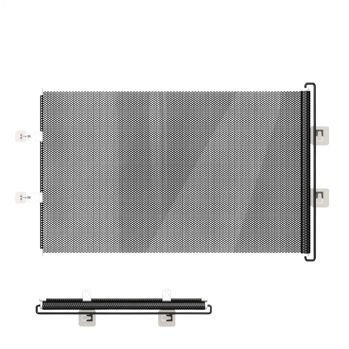 Retractable No-Drill Pet Gate - gate installed in doorway without drilling