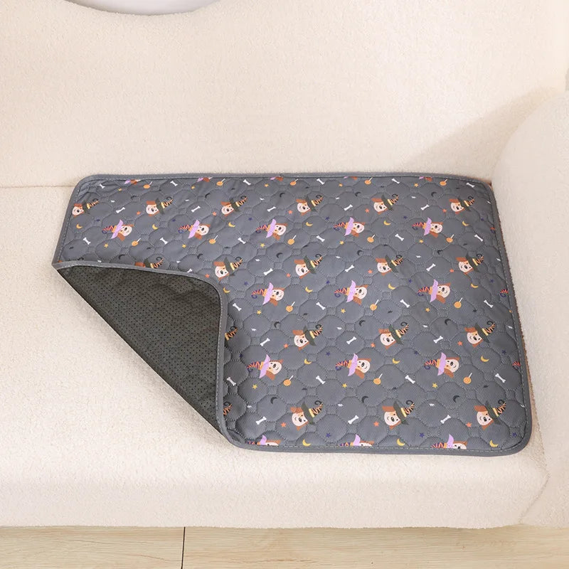 Reusable Washable Puppy Training Pad – Absorbent Pet Mat