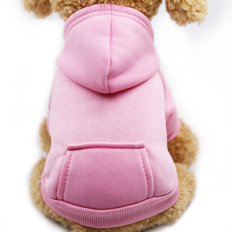 Cotton Hoodie & Overalls Set for Dogs - product detail view