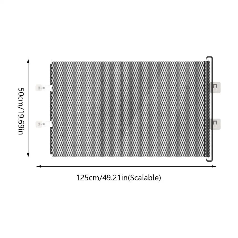 Retractable No-Drill Pet Gate for Dogs & Cats